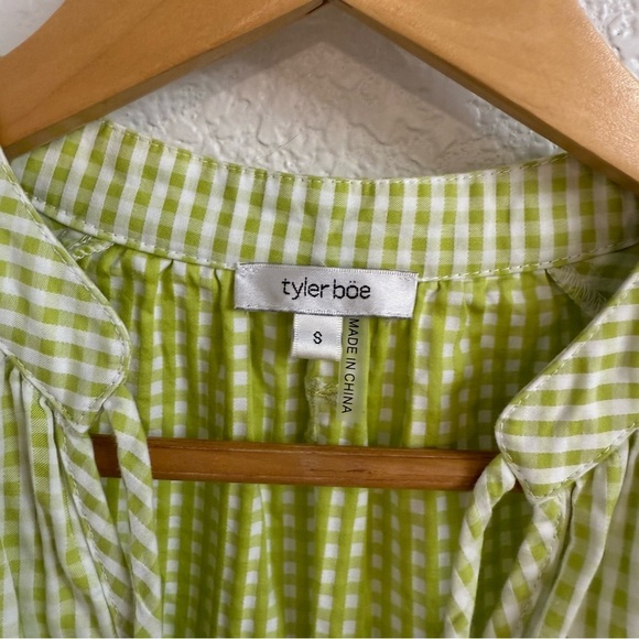 Tyler böe Claudia mini dress in green size small - Picture 3 of 3